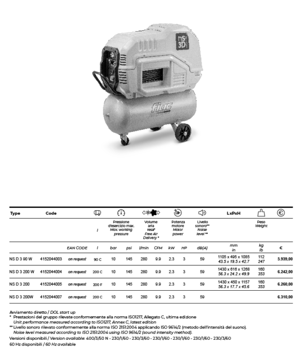 COMPRESSORI ROTATIVI A VITE – NEW SILVER - immagine 2